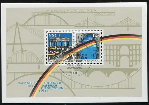 Bloc 22II Ouverture de la frontière, PLF II trait jaune en rouge en bas, ESSt Berlin