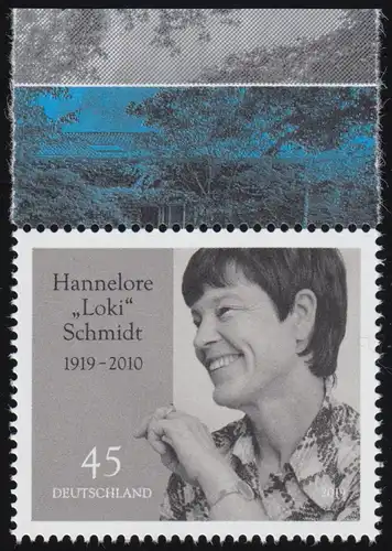 3448 Hannelore Loki Schmidt aus Block 83, **