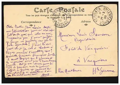 Chaussettes AK: femme algérienne en robe de mariée - Femme de Ouled-Nails 29.3.1908