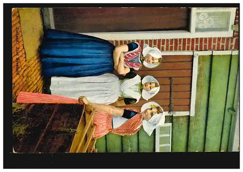 AK Femmes en costume hollandais de Zélande / Zuid-Beveland, marqué