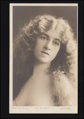Photo AK artiste anglaise Miss Iris Innes, inutilisé