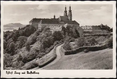 Temple de Banz (Château de Banz) sur AK, publicité-O LICHTENFELS 3.9.56