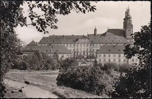 Le temple de Banz (Château de Banz) sur AK approprié, LICHTENFELS 8.6.1959