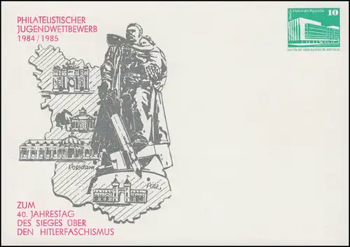 PP 17/57 Constructions Libération du fascisme 1984/1985, **
