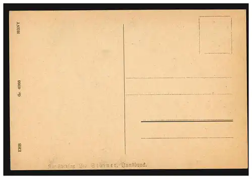 Carte postale Jour du nom La prière avec les anges dans l'église, inutilisé