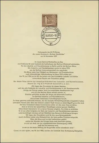 Berlin-ETB numéro 33 Stadtbild 60 Pf, lettre bl