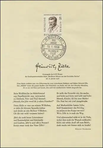 Berlin-ETB, point 36 Heinrich Zille, ESSt, lettre d)