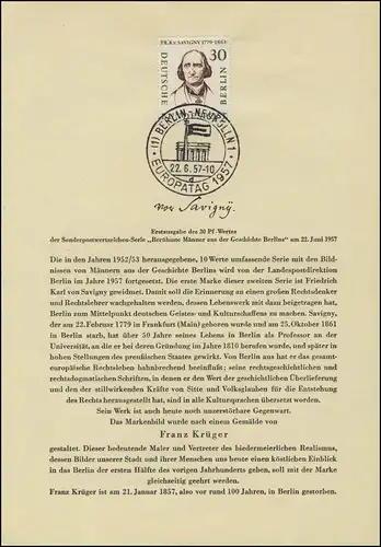 Berlin-ETB Nummer 22 Savigny, ESSt Buchstabe d