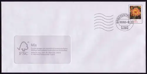 U 34 Blume 35 Flexodruck, BA44858, geschwungen **