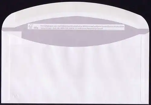 U 32Ab Fleur 25 Flexopression, BA43909, sans fenêtre, rabat rond **