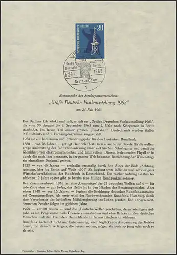 Berlin-ETB Taeschner & Co. n° 19 Exposition radio