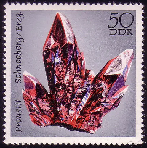 1742 Mineral Proustit 50 Pf **