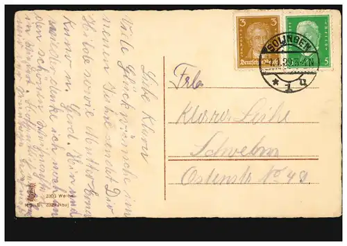 Carte de l'exposition Nouvel An Curiosité des enfants sur le chef, SOLINGEN 11929