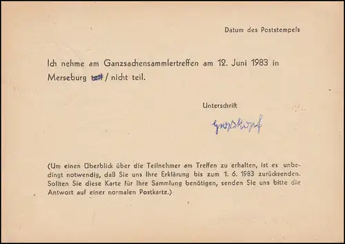 Postkarte P 85A Zudruck: AK Ganzsachen Karl-MarxJahr 1983, BERLIN 20.5.1983