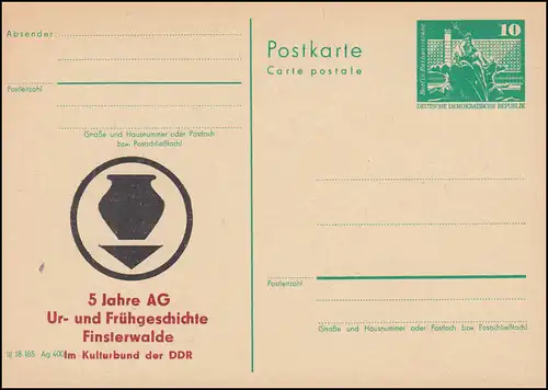 DDR P 79 Archäologie Ur- und Frühgeschichte Finsterwalde, **