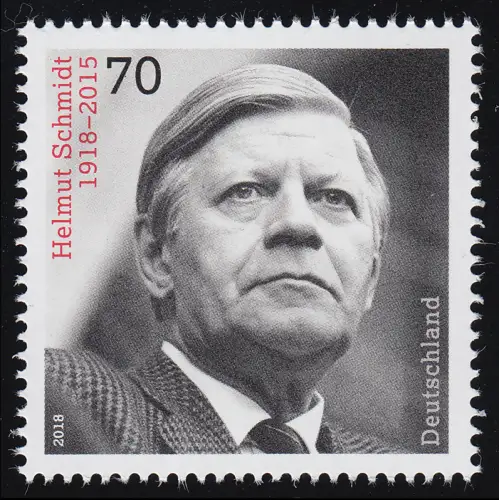 3429 Politiker Helmut Schmidt, postfrisch **