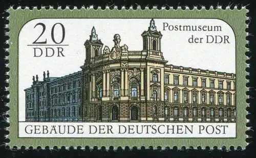 3146 Postmuseum Berlin: Bruch der Festerlinie im rechten Turm, Feld 24, **