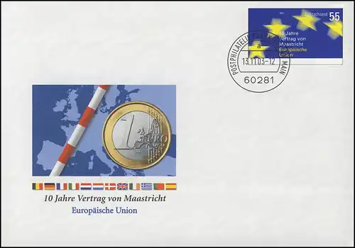 USo 65 Traité sur Maastricht 2003 et l'Europe, VS-O Francfort 13.11.03