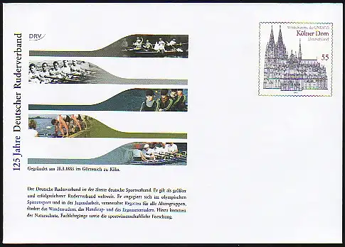 USo 145 125 Jahre Deutscher Ruderverband 2008, **