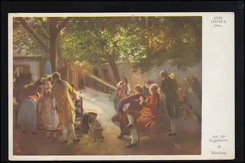 Kegels AK Sport: Joh. Hamza - Sur le bowling de bocking, inutilisé