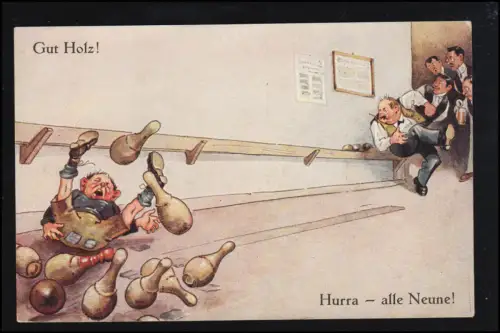 Kegels de sport-AK: Hourra - tous les neuf! Le lanceur rencontre Kelowen, sans emploi