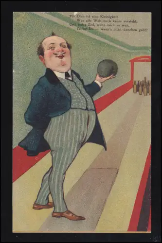 Kegels de sport-AK: Sur le chemin de fer de Keling - Le roi de cône arogant, l'humour, inutilisé