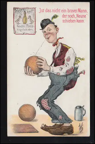 Kegels AK Sport: Sur le chemin de fer de Keling - Vagabend au jet de l'humour marqué