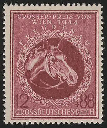 901 Großer Preis von Wien 1944 12+88 Pf **