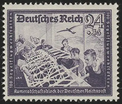 893 Kameradschaftsblock 1944 24+36 Pf **