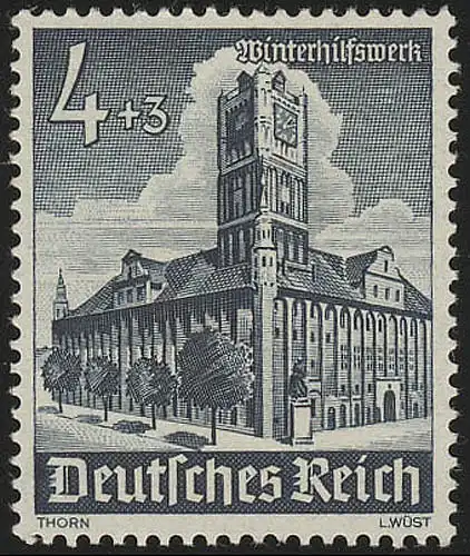 752 Winterhilfswerk Bauwerke 4+3 Pf **