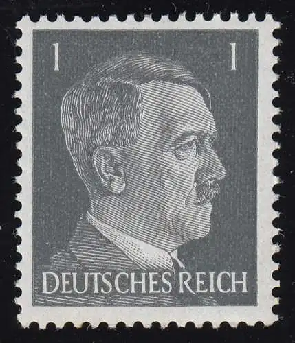 781a Hitler 1 Pf dunkelgrau **