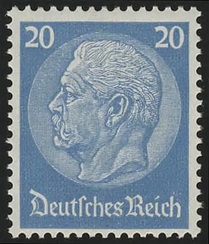 521X Hindenburg-Medaillon 20 Pf, postfrisch **