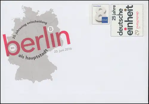 USo 403 Décision pour Berlin en tant que capitale 2016, **