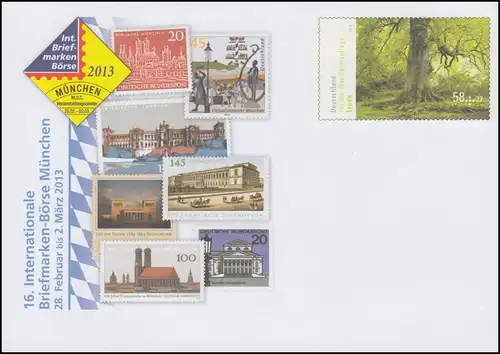 USo 283 Bourse des timbres Munich 2013, **