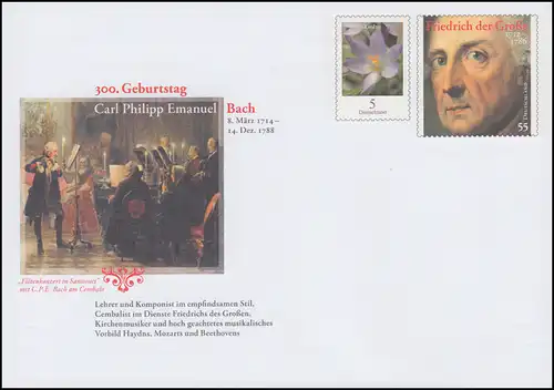 USo 321 Carl Philipp Emanuel Bach - Friedrich der Große 2014, **