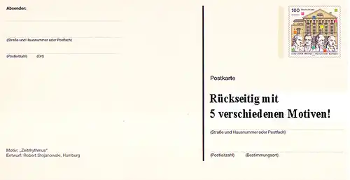 PSo 59/01-05 Jahrtausendwende 1999, Set postfrisch ** in Folienpackung