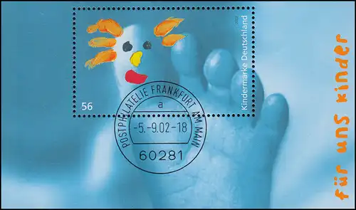 Bloc 60 Pour nous enfants 2002, VS-O Francfort/Main 5.9.2002