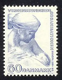 1960 Dänemark 385 Sympathie-/Mitläuferausgabe, Marke **