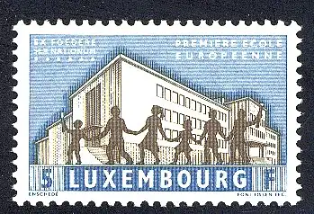 1960 Luxemburg 621 Sympathie-/Mitläuferausgabe, Marke **
