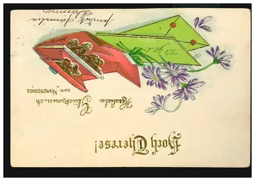 Cartes Visual Prénoms: Haute Thérèse! Portefeuille et carte, VIENNE 1.10.104