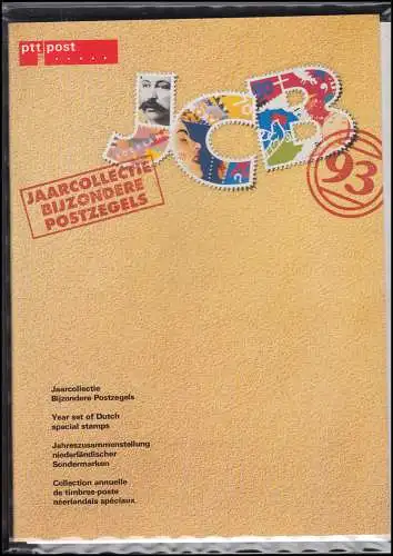 Jahreszusammenstellung Jaarcollectie, Niederlande-Jahrgang 1993 **