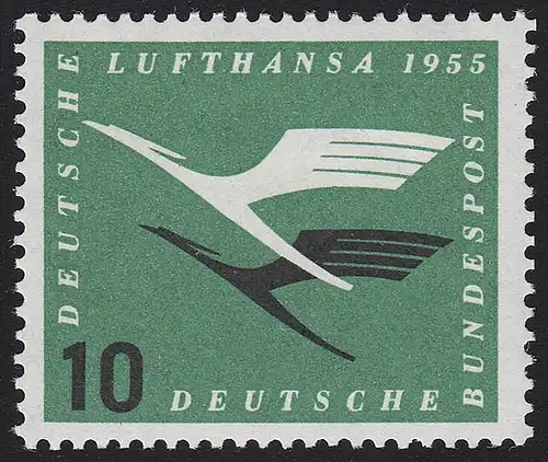 206Va Lufthansa 10 Pf **.