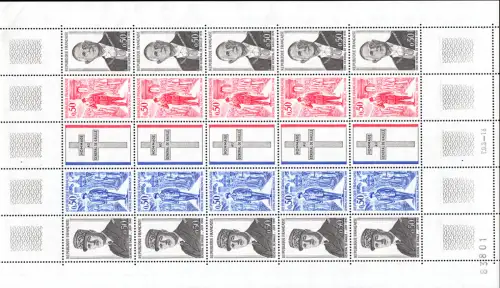 France 1772-1775 Premier anniversaire de la mort de Charles de Gaulle 1971, petit arc **