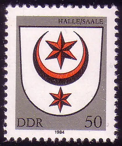 2858 Armoiries de la ville Halle / Saale **