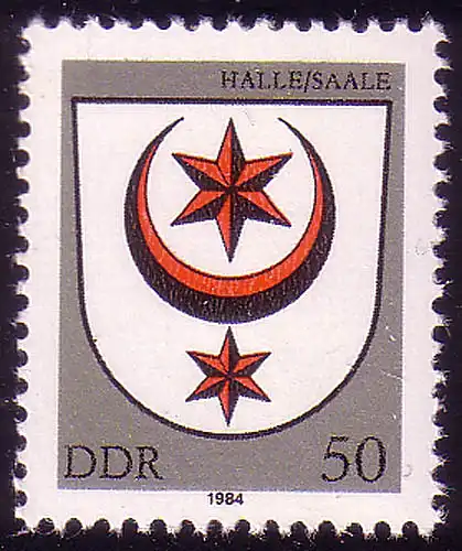 2858 Stadtwappen Halle / Saale **