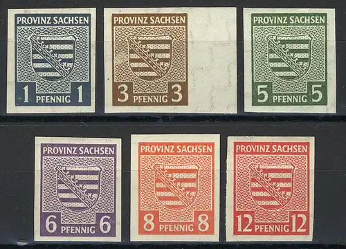 66-71X Armoiries provinciales 1945, Wz. X