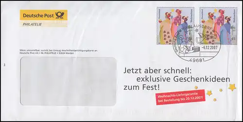 Plusbrief F 269 Weihnachten: Geschenkideen zum Fest mit SSt Nikolausdorf 6.12.07