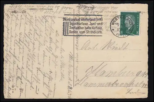 AK Pfingsten: Kutschenfahrt mit Musik, WESTERLAND 9.6.1930