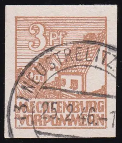 SBZ 29xa Marque libre 3 Pf, coupé, O