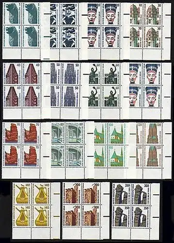 793ff SWK 15 valeurs, bloc ER quatre en bas à droite, phrase**